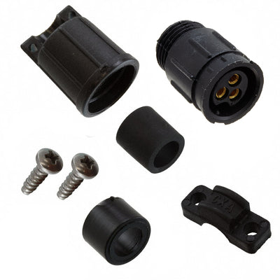 5182-3SG-528 by Conxall/Switchcraft - CONNECTOR RECPT FMALE 3P GOLD SLDR CUP