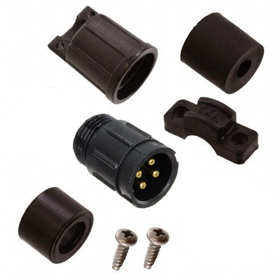 5282-4PG-515 by Conxall/Switchcraft - CONNECTOR RECPT MALE 4P GOLD SLDR CUP
