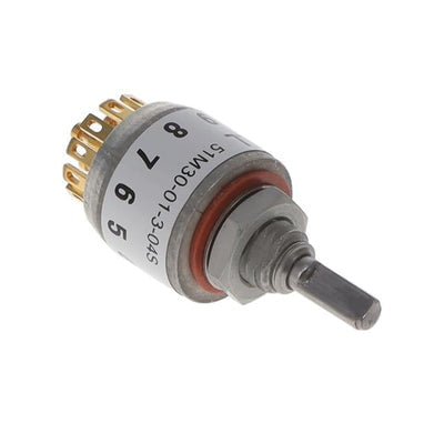 51M30-01-3-04S by Grayhill Inc. - SWITCH ROTARY MILITARY, 30 DEG 1