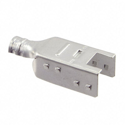 520461-1 by TE Connectivity AMP Connectors - CONNECTOR PLUG 4POS SDL RND SHLD BTTM