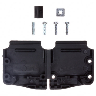 205718-1 by TE Connectivity AMP Connectors - CONNECTOR BACKSHELL 25P 45/180DEG BLK
