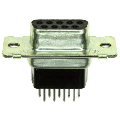 5205734-7 by TE Connectivity AMP Connectors - CONNECTOR D-SUB RCPT 9POS VERT SLDR