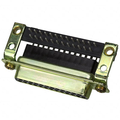 205858-1 by TE Connectivity AMP Connectors - CONNECTOR D-SUB RCPT 25POS R/A SLDR