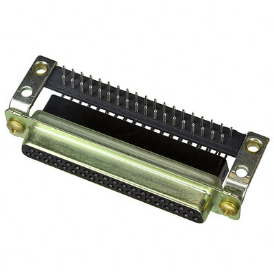 5205860-1 by TE Connectivity AMP Connectors - CONNECTOR D-SUB RCPT 37POS R/A SLDR