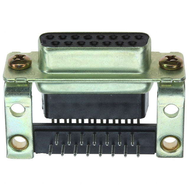 205868-1 by TE Connectivity AMP Connectors - CONNECTOR D-SUB RCPT 15POS R/A SLDR