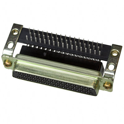 5205870-1 by TE Connectivity AMP Connectors - CONNECTOR D-SUB RCPT 50POS R/A SLDR