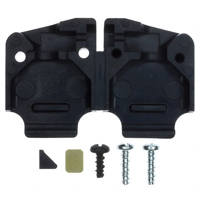 206393-1 by TE Connectivity AMP Connectors - CONNECTOR BACKSHELL 15P 45/180DEG BLK