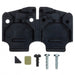 5206393-1 by TE Connectivity AMP Connectors - CONNECTOR BACKSHELL 15P 45/180DEG BLK
