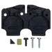 206393-1 by TE Connectivity AMP Connectors - CONNECTOR BACKSHELL 15P 45/180DEG BLK
