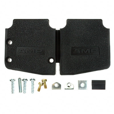 206478-3 by TE Connectivity AMP Connectors - CONNECTOR BACKSHELL 25P 45/180DEG BLK