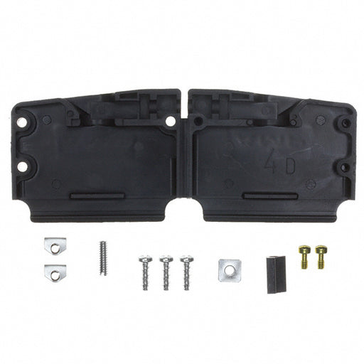 5206478-4 by TE Connectivity AMP Connectors - CONNECTOR BACKSHELL 37P 45/180DEG BLK
