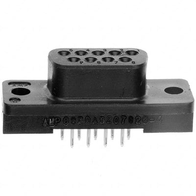 5207826-4 by TE Connectivity AMP Connectors - CONNECTOR D-SUB RCPT 9POS VERT SLDR
