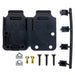 5207908-4 by TE Connectivity AMP Connectors - CONNECTOR BACKSHELL 15P 90/180DEG BLK