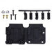 5207908-7 by TE Connectivity AMP Connectors - CONNECTOR BACKSHELL 25P 90/180DEG BLK