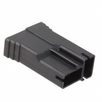 520910-1 by TE Connectivity AMP Connectors - CONNECTOR RECPT HSG 0.25 2POS BLACK