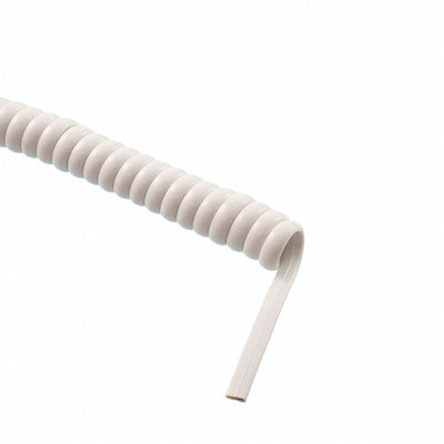 521-26-04-WH-007F by CNC Tech - CABLE MOD COIL 4COND 7' PRE-CUT