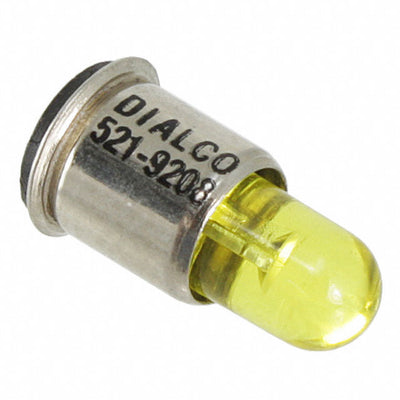 5219208F by Dialight - BASED LED T1 3/4 MIDG FLNGE YLW