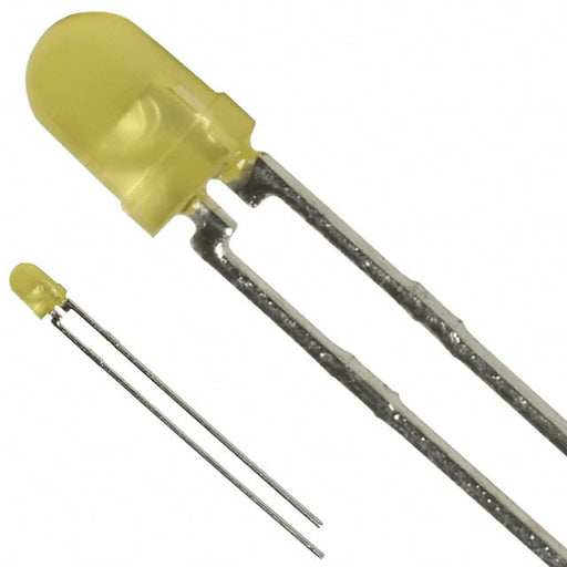 5219211F by Dialight - LED YELLOW DIFFUSED 3MM T/H