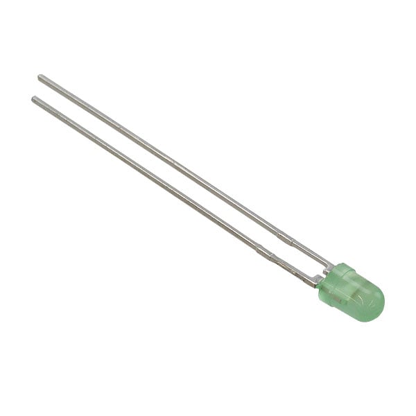5219323F by Dialight - LED GREEN DIFFUSED 3MM T/H
