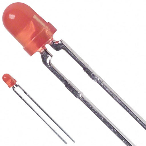 5219498F by Dialight - LED ORANGE DIFFUSED 3MM T/H