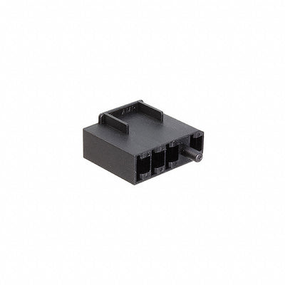 521066-1 by TE Connectivity AMP Connectors - CONNECTOR RECPT HSG 0.25 4POS BLACK
