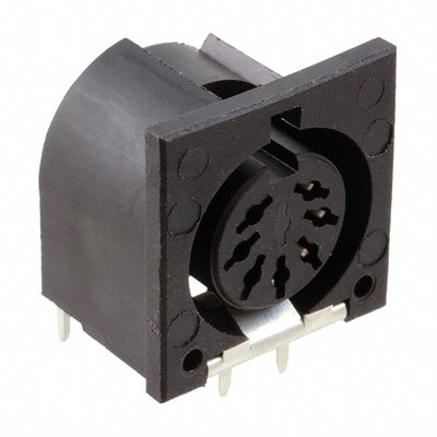 5211510-1 by TE Connectivity AMP Connectors - CONNECTOR RECPT FMALE DIN 7POS SOLDER