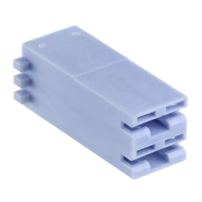 521204-5 by TE Connectivity AMP Connectors - CONNECTOR RECPT HOUSING 0.25 2POS BLUE