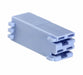 521204-6 by TE Connectivity AMP Connectors - CONNECTOR RECPT HOUSING 0.25 2POS BLUE