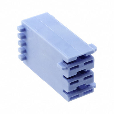 521205-9 by TE Connectivity AMP Connectors - CONNECTOR RECPT HOUSING 0.25 3POS BLUE