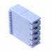 521207-1 by TE Connectivity AMP Connectors - CONNECTOR RECPT HOUSING 0.25 5POS BLUE