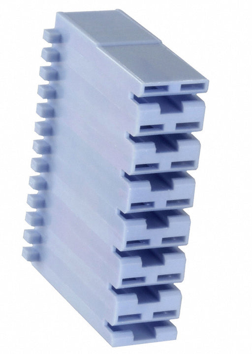 521209-1 by TE Connectivity AMP Connectors - CONNECTOR RECPT HOUSING 0.25 7POS BLUE