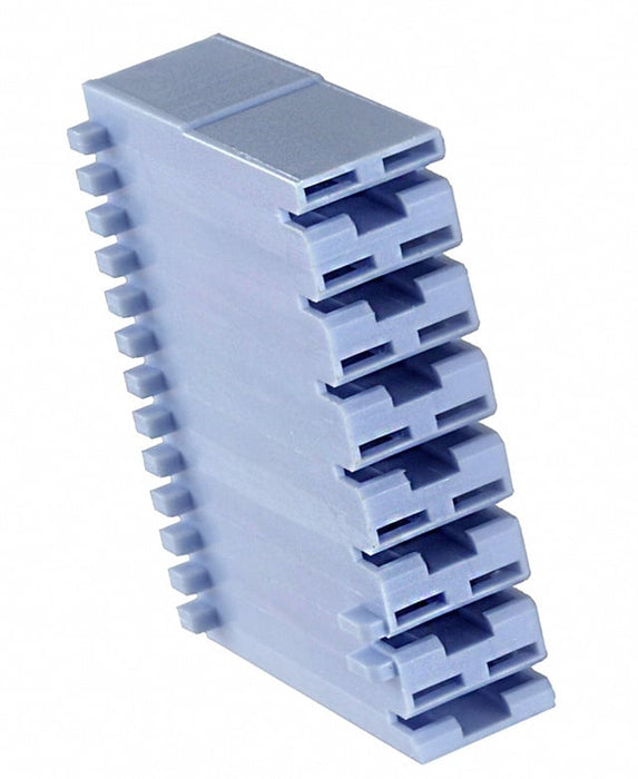 521209-2 by TE Connectivity AMP Connectors - CONNECTOR RECPT HOUSING 0.25 7POS BLUE