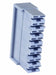 521210-3 by TE Connectivity AMP Connectors - CONNECTOR RECPT HOUSING 0.25 8POS BLUE
