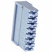 521210-5 by TE Connectivity AMP Connectors - CONNECTOR RECPT HOUSING 0.25 8POS BLUE