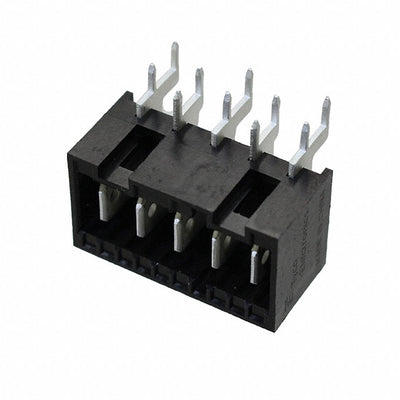 521384-5 by TE Connectivity AMP Connectors - CONNECTOR HDR FASTON 0.250 5POS R/A