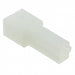 521744-1 by TE Connectivity AMP Connectors - CONNECTOR MALE TAB HSG 0.25 1POS NAT