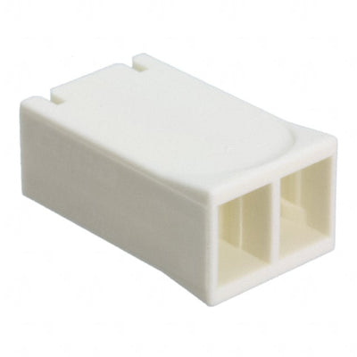 521766-2 by TE Connectivity AMP Connectors - CONNECTOR RECPT HSG 0.25 2POS NATURAL