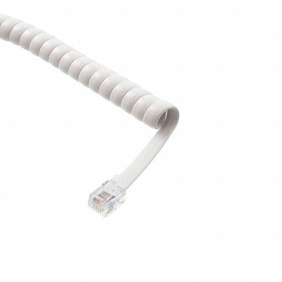 522-26-6600-WH-0014F by CNC Tech - CABLE MOD 6P6C PLUG TO PLUG 14