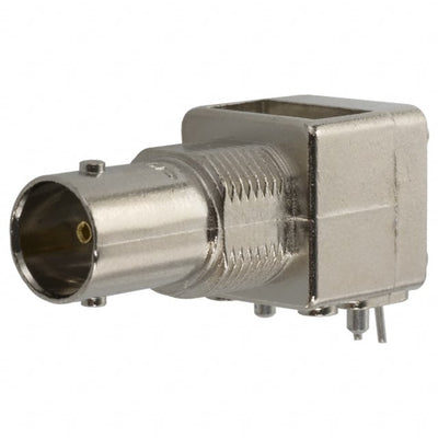 5222092-1 by TE Connectivity AMP Connectors - CONNECTOR BNC JACK R/A 75 OHM PCB