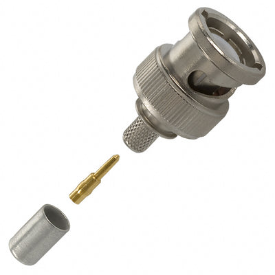 5225395-1 by TE Connectivity AMP Connectors - CONNECTOR BNC PLUG STR 50 OHM CRIMP