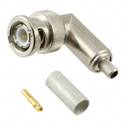 5225974-1 by TE Connectivity AMP Connectors - CONNECTOR BNC PLUG R/A 50 OHM CRIMP
