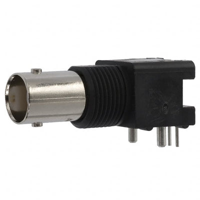 227161-9 by TE Connectivity AMP Connectors - CONNECTOR BNC JACK R/A 50 OHM PCB