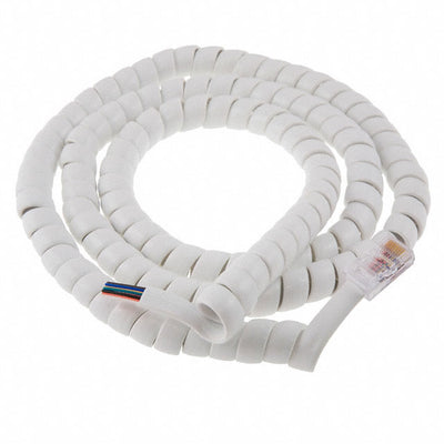 523-26-8800-WH-0010F by CNC Tech - CABLE MOD 8P8C PLUG TO CABLE 10