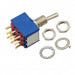 5256CDB by APEM Inc. - SWITCH TOGGLE 3PDT 0.4VA 20V