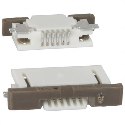 527460670 by Molex - CONNECTOR FFC BOTTOM 6POS 0.5MM R/A