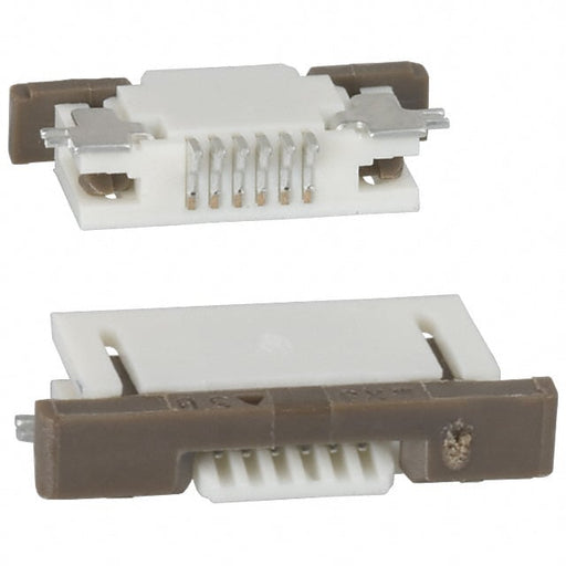 527460670 by Molex - CONNECTOR FFC BOTTOM 6POS 0.5MM R/A