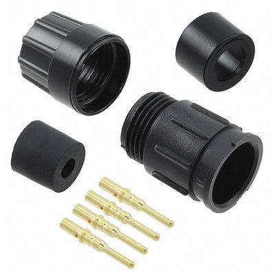 5280-4PG-315 by Conxall/Switchcraft - CONNECTOR RECPT MALE 4POS GOLD CRIMP