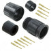 5280-9PG-330 by Conxall/Switchcraft - CONNECTOR RECPT MALE 9POS GOLD CRIMP