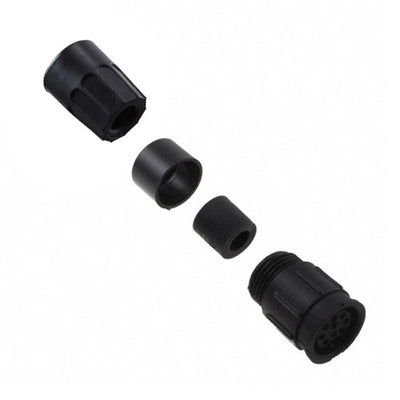 5282-9SG-524 by Conxall/Switchcraft - CONNECTOR RECPT FMALE 9P GOLD SLDR CUP