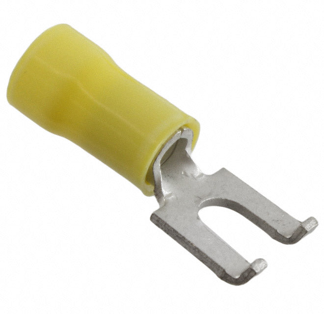 52856-1 by TE Connectivity AMP Connectors - CONNECTOR SPADE TERM 10-12AWG #10 YEL